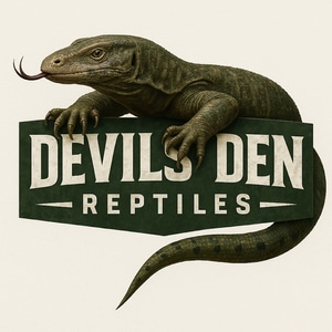 Devils Den Reptiles store logo