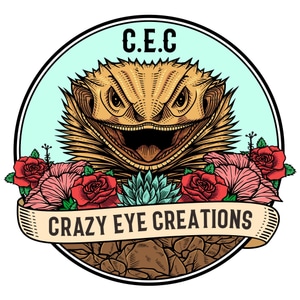 Crazy Eye Creations store logo