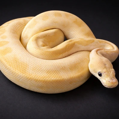 Banana Lesser Batman Ball Python - male for sale from LDNExotics